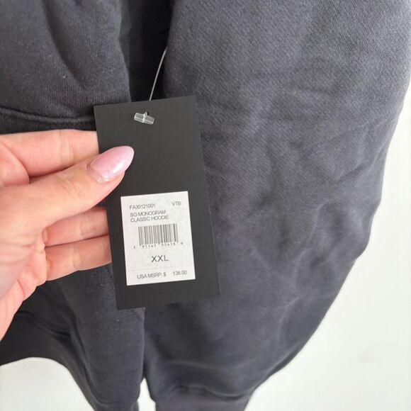 New Spiritual Gangster Monogram Classic Hoodie Comfort Sweatshirt Pullover XXL - Picture 3 of 7